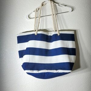 Large Beach/Pool/Picnic Bag, Towel Material on outside, Plastic lined inside